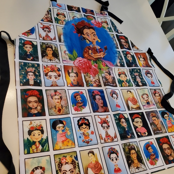 NEW!!!! Frida Khalo apron - Picture 5 of 5